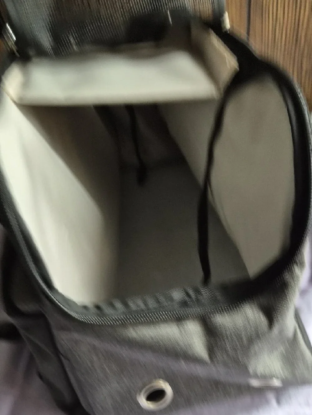 Petami Gray Pet Carrier Backpack - Soft-Sided Travel Carrier